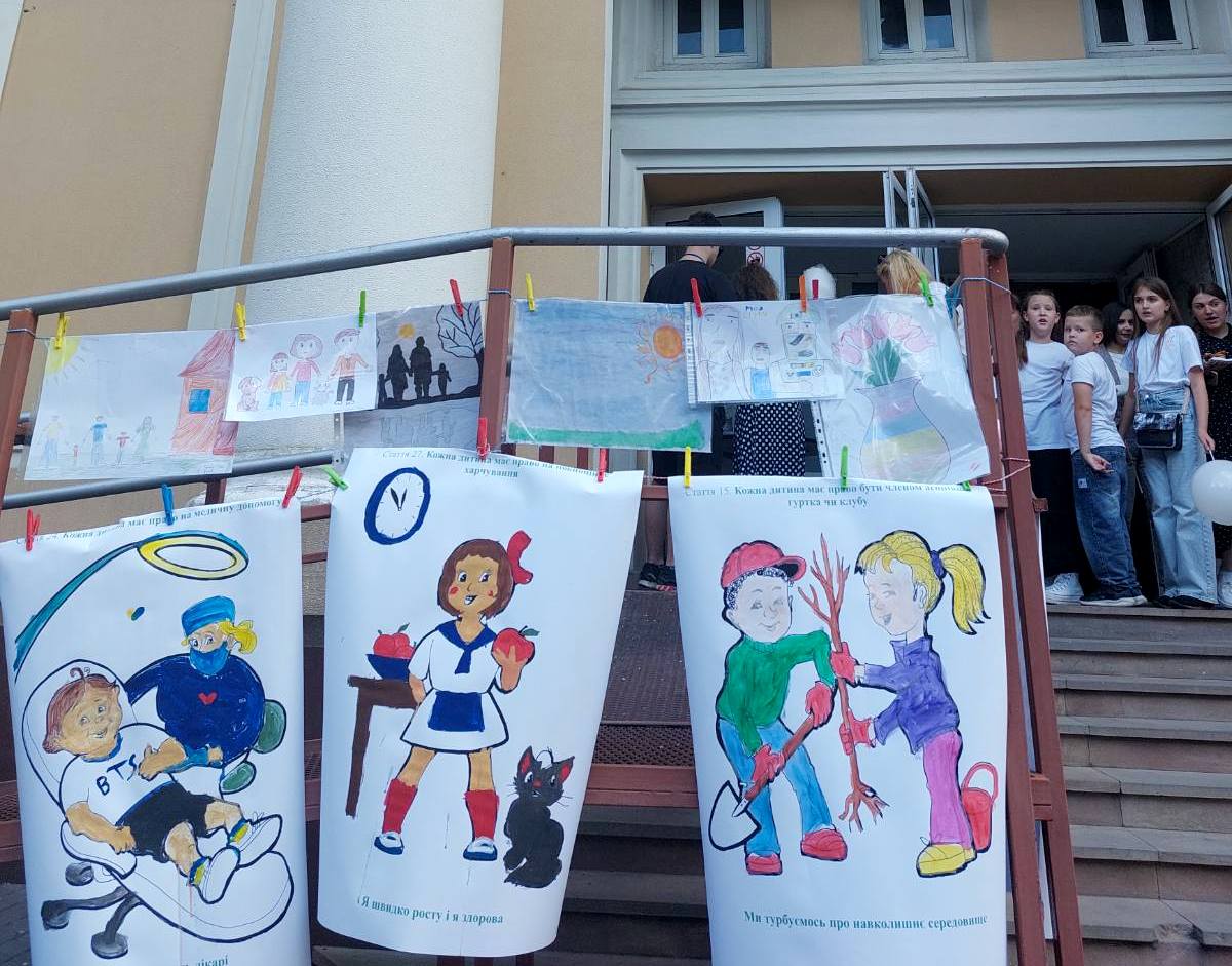 Цьогоріч День захисту дітей дуже символічно відзначали в Українському домі Перемога